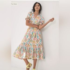 Anthropologie Felipa maxi dress size Small Petite